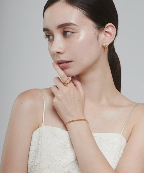 ciite' surgical stainless（シーテサージカルステンレス）の「【 金属アレルギー対応 】 シンプルチェーンブレスレット サージカルステンレス（ブレスレット・レディース・ゴールド/シルバー・FREE）」の14枚目の写真