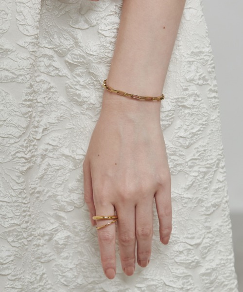 ciite' surgical stainless（シーテサージカルステンレス）の「【 金属アレルギー対応 】 シンプルチェーンブレスレット サージカルステンレス（ブレスレット・レディース・ゴールド/シルバー・FREE）」の19枚目の写真