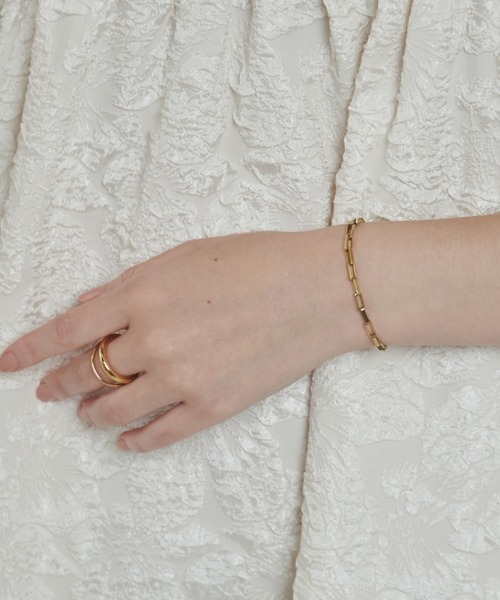 ciite' surgical stainless（シーテサージカルステンレス）の「【 金属アレルギー対応 】 シンプルチェーンブレスレット サージカルステンレス（ブレスレット・レディース・ゴールド/シルバー・FREE）」の13枚目の写真