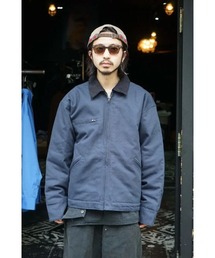 乱痴気（ランチキ）の「【CornerStone】Duck Closh Work Jacket（ブルゾン・メンズ）」