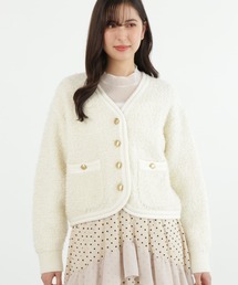 JILL STUART | ◆ウールブークレニットジャケット(カーディガン/ボレロ)