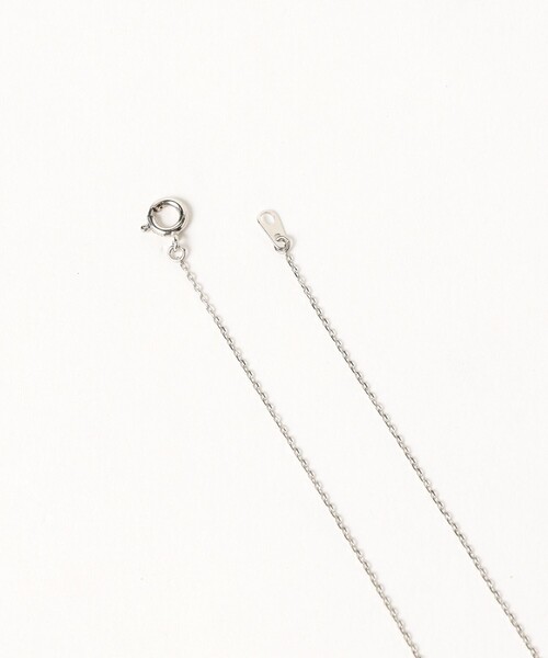 Ray BEAMS(レイビームス)の「リボン & ストーン ネックレス(ネックレス・レディース・シルバー/ゴールド・ONE SIZE)」の4枚目の写真