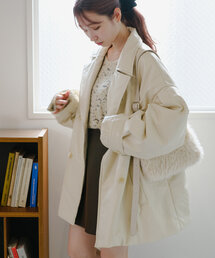 Kastane | 中綿レザージャケット(その他アウター)