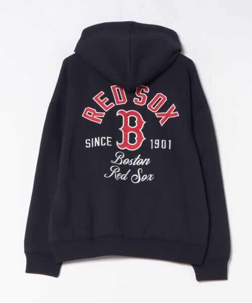 MLB(メジャーリーグベースボール)の「MLB(エムエルビー)チームワッペンパーカー(パーカー・メンズ・グレー/キナリ/ネイビー・M/L/XL)」の16枚目の写真