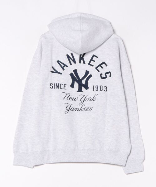 MLB(メジャーリーグベースボール)の「MLB(エムエルビー)チームワッペンパーカー(パーカー・メンズ・グレー/キナリ/ネイビー・M/L/XL)」の18枚目の写真