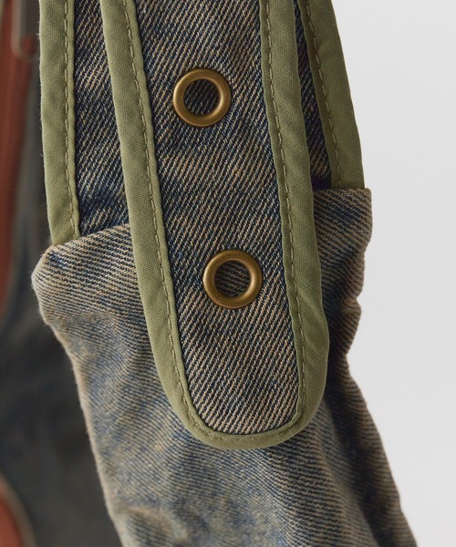 Chick（チック）の「Vintage Like Denim Shoulder Bag / デニムショルダーバッグ（ショルダーバッグ・レディース・ネイビー・FREE）」の13枚目の写真