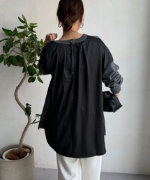 【WEB限定】バック切替オーバーサイズチュニック