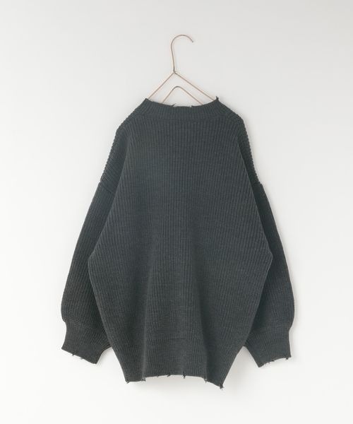 LOWRYS FARM（ローリーズファーム）の「クラッシュチュニックニット　 208835（ニット/セーター・キッズ・グレー/レッド/ブラック・110cm/120cm/130cm/140cm/150cm）」の14枚目の写真