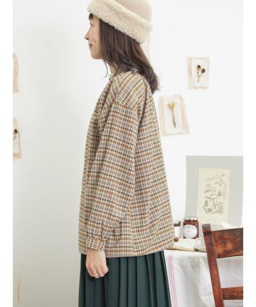 Samansa Mos2(サマンサ モスモス)の「襟レースプルオーバーブラウス(シャツ/ブラウス・レディース・ベージュ/ブラック/グリーン/キナリ・F)」の21枚目の写真