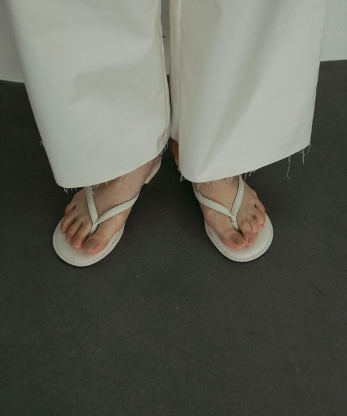 Ecoleather Tong Sandals（サンダル）｜anuke（アンヌーク）の