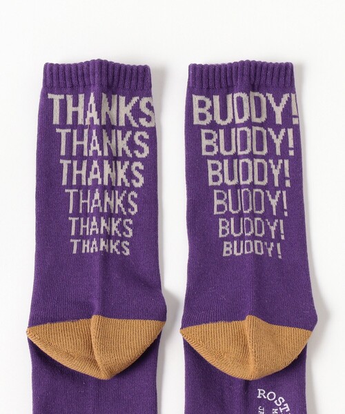 ROSTER SOX(ロスターソックス)の「【別注】ROSTER SOX / THX BUDDY(ソックス/靴下・レディース・サックスブルー/グレー/パープル/グリーン・ONE SIZE)」の11枚目の写真