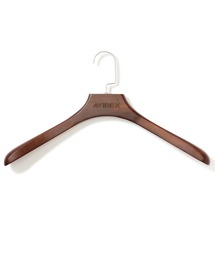 AVIREX（アヴィレックス）の「《直営店限定》WOODEN HANGER / 木製 ハンガー / AVIREX / アヴィレックス（収納グッズ）」