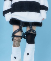 ハウルズ　じゃらじゃらサスペンダーしょーつ Hauls パンツ じゃらじゃらサスペンダーしょーつ レディース