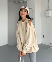 CHERI since1985（シェリ）の「ピグメント肩開きオーバーサイズスウェット（スウェット）」