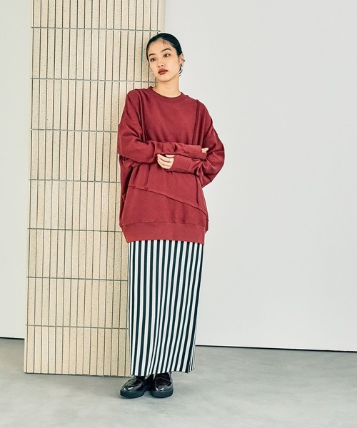 LEPSIM（レプシィム）の「アシメ切り替えプルオーバー 150585