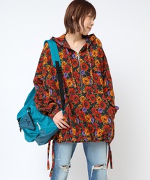 RNA | J2135 フラワー総柄ハーフZIPプルオーバー(その他アウター)