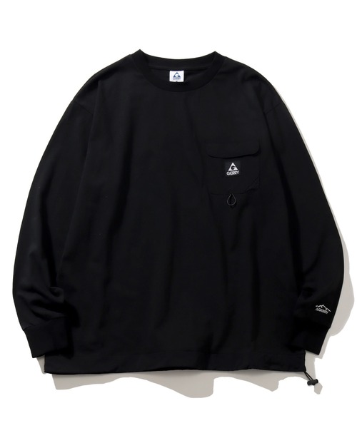 GERRY（ジェリー）の「【GERRY/ジェリー】ナイロンポケットロングスリーブTシャツ（Tシャツ/カットソー・メンズ・ブラック/ホワイト/ネイビー/アッシュグレー・M/LL/L）」の7枚目の写真
