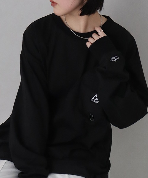 GERRY（ジェリー）の「【GERRY/ジェリー】ナイロンポケットロングスリーブTシャツ（Tシャツ/カットソー・メンズ・ブラック/ホワイト/ネイビー/アッシュグレー・M/LL/L）」の15枚目の写真