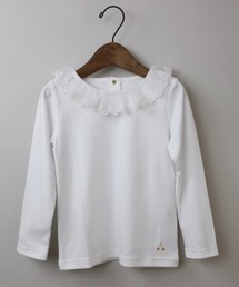 maarook | スムースレース衿長袖Ｔシャツ(Tシャツ/カットソー)