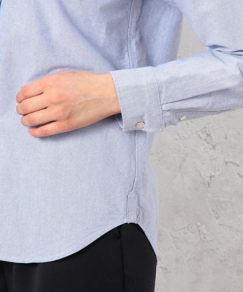 green label relaxing（グリーンレーベルリラクシング）の「La Porte C OX シャツ◆（シャツ/ブラウス・レディース・ホワイト/ライトブルー・MEDIUM/SMALL）」の8枚目の写真