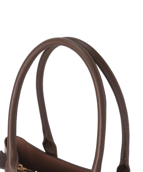 NATURAL BEAUTY BASIC（ナチュラルビューティーベーシック）の「◇トラペーズクラッシートートバッグ（トートバッグ・レディース・ブラック/ホワイト系その他・ﾌﾘ-）」の9枚目の写真