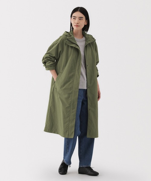 セール】婦人 撥水 フード付きコート（その他アウター）｜無印良品