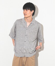 crepuscule | crepuscule / Linen Short Sleeve Shirt(シャツ/ブラウス)