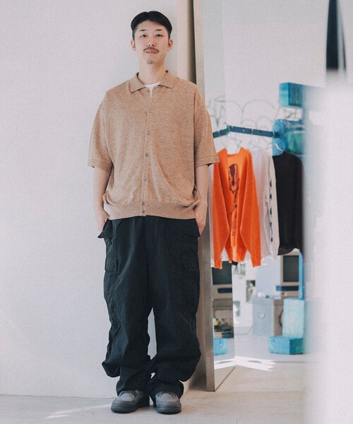 セール】crepuscule / Linen Short Sleeve Shirt（シャツ