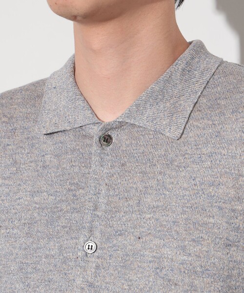 トップス crepuscule Linen Short Sleeve Shirt BEAMS T（ビームスT）crepuscule / Linen Short Sleeve Shirt