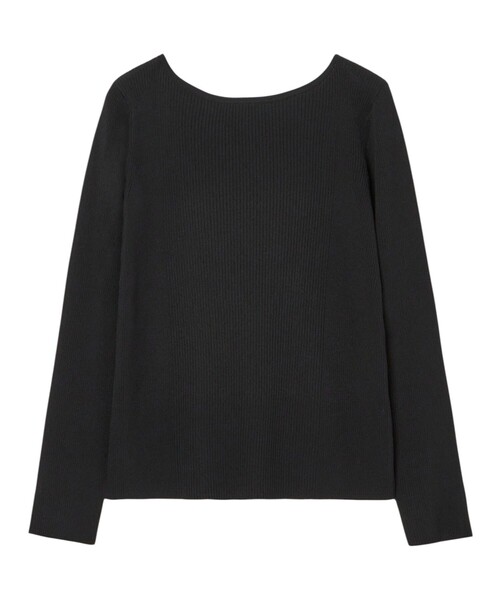 ANAYI(アナイ)の「レーヨンナイロンリブ プルオーバー(ニット/セーター・レディース・ミント/ホワイト/ブラック・38/36)」の17枚目の写真