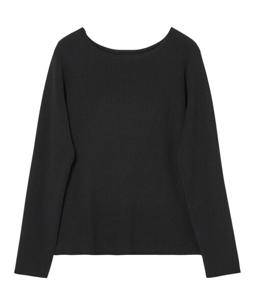 ANAYI(アナイ)の「レーヨンナイロンリブ プルオーバー(ニット/セーター・レディース・ミント/ホワイト/ブラック・38/36)」の18枚目の写真