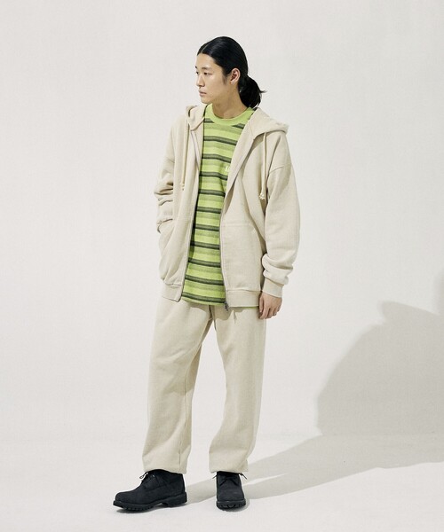 NAUTICA（ノーティカ）の「NAUTICA/ノーティカ Bleach Washed Hidden Logo Sweat Zip Hoodie/ブリーチ ウォッシュド ヒドゥンロゴ スウェット ジップフーディ（パーカー・メンズ・ブラック/サンドベージュ/ネイビー/オレンジ/ベージュ・MEDIUM/LARGE/X-LARGE/SMALL）」の15枚目の写真