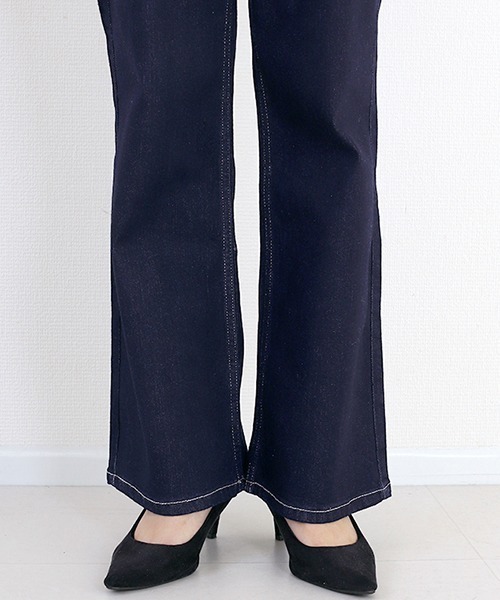 Aletta vita（アレッタビータ）の「ボーテストレッチデニムパンツ（デニムパンツ・レディース・ワンウォッシュ/ブルー・M/L）」の20枚目の写真