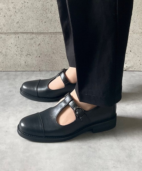 【超美品】APOM Tストラップシューズ本革23.5㎝ブラック アポム Tストラップシューズ APOM│Jeffrey Campbell OFFICIAL ONLINE STORE