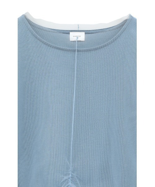 willfully tulle docking tops チュール ニット WILLFULLY official web store（ウィルフリーコウシキツウハン