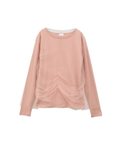 willfully tulle docking tops チュール ニット WILLFULLY official web store（ウィルフリーコウシキツウハン