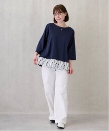 petit main LIEN | 【親子リンク】ストレッチワイドパンツ(その他パンツ)