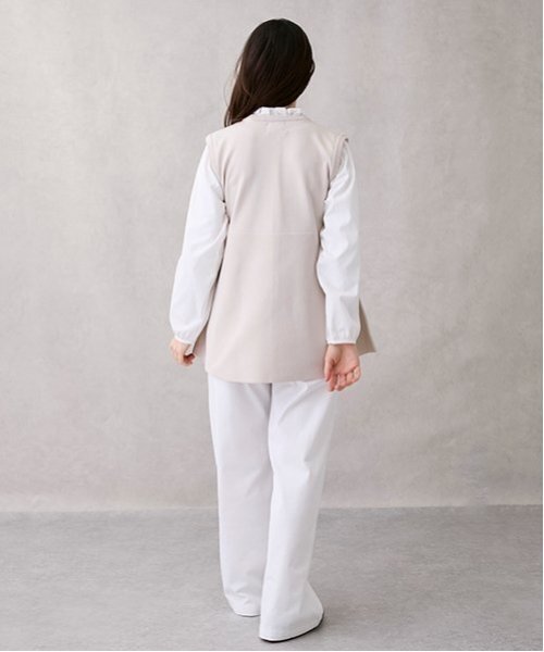 petit main LIEN（プティマインリアン）の「【親子リンク】ストレッチワイドパンツ（その他パンツ・レディース・チャコール/ブルー/アイボリー・M/S）」の15枚目の写真