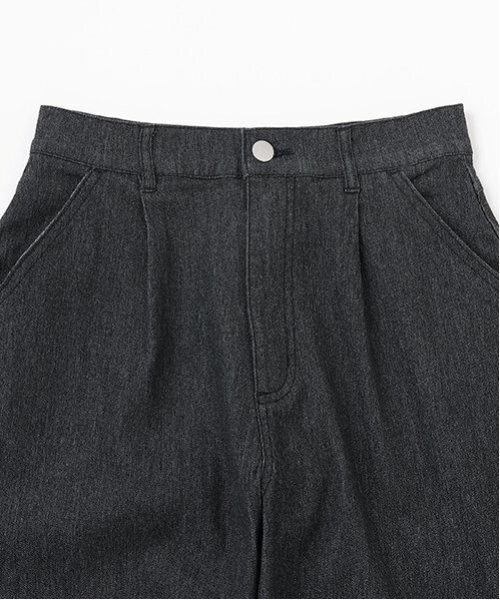 petit main LIEN（プティマインリアン）の「【親子リンク】ストレッチワイドパンツ（その他パンツ・レディース・チャコール/ブルー/アイボリー・M/S）」の20枚目の写真