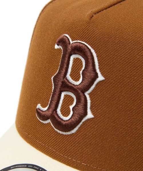 猫モチーフのブラウン帽子 NEW ERA（ニューエラ）の「NEW ERA/ニューエラ キャップ 9FORTY