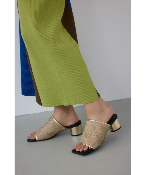 PLUS(プラス)の「【PLUS】マルチコンビアシメニットタイトスカート(スカート・レディース・ブラック系その他/グリーン系その他2・SMALL/MEDIUM)」の3枚目の写真