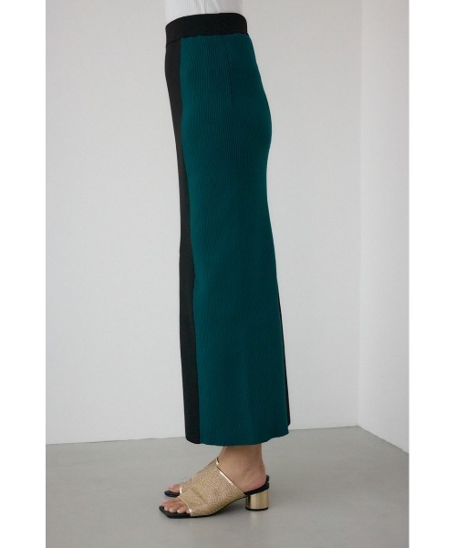 PLUS(プラス)の「【PLUS】マルチコンビアシメニットタイトスカート(スカート・レディース・ブラック系その他/グリーン系その他2・SMALL/MEDIUM)」の19枚目の写真