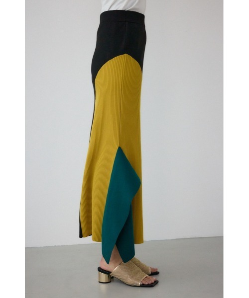 PLUS(プラス)の「【PLUS】マルチコンビアシメニットタイトスカート(スカート・レディース・ブラック系その他/グリーン系その他2・SMALL/MEDIUM)」の18枚目の写真