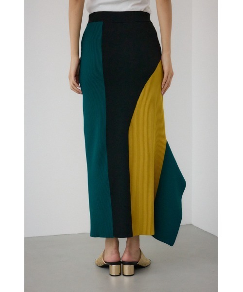 PLUS(プラス)の「【PLUS】マルチコンビアシメニットタイトスカート(スカート・レディース・ブラック系その他/グリーン系その他2・SMALL/MEDIUM)」の17枚目の写真