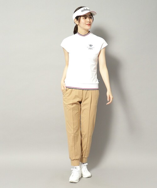 adabat（アダバット）の「【新レーベル ADABAT NAVY】撥水加工 ストレッチスリムジョガー（その他パンツ・レディース・ベージュ/ブラック・42/40/38/36）」の19枚目の写真