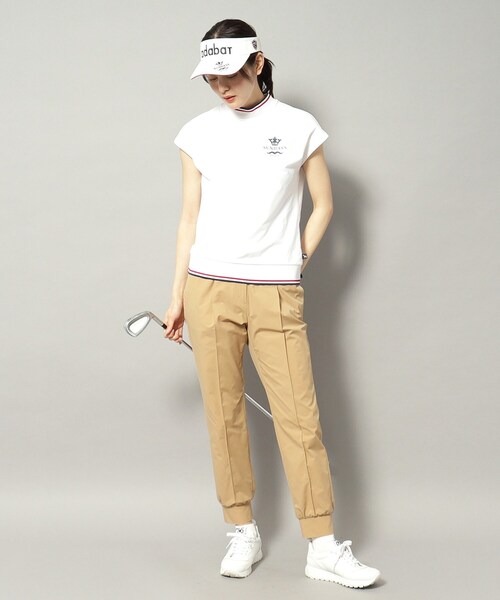 adabat（アダバット）の「【新レーベル ADABAT NAVY】撥水加工 ストレッチスリムジョガー（その他パンツ・レディース・ベージュ/ブラック・42/40/38/36）」の20枚目の写真