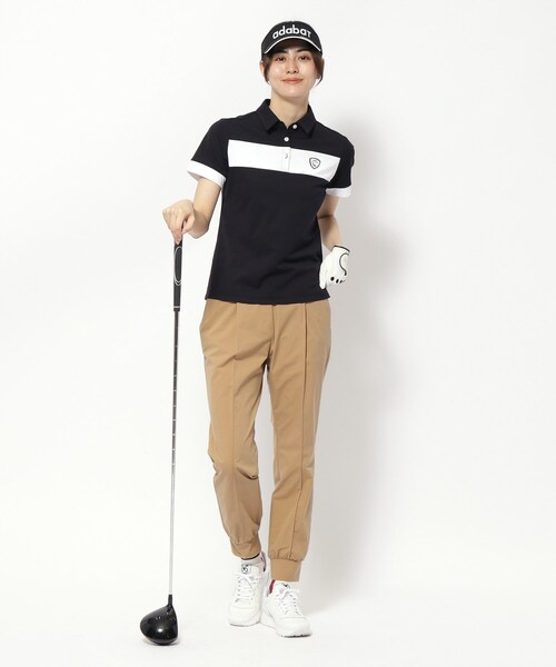 adabat（アダバット）の「【新レーベル ADABAT NAVY】撥水加工 ストレッチスリムジョガー（その他パンツ・レディース・ベージュ/ブラック・42/40/38/36）」の22枚目の写真