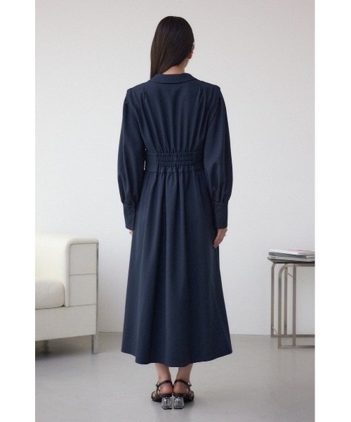 セール】ウエストタック切り替えフレアワンピース（ワンピース）｜AZUL