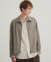 【専用】新品同様 PUBLIC TOKYO ランダムジャガードコート ブルゾン ライトチェックシャツパーカー（パーカー）｜PUBLIC TOKYO