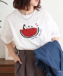 EMAGO スイートペンギンスイカT